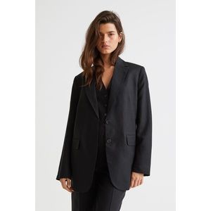VINTAGE Black Oversized Blazer